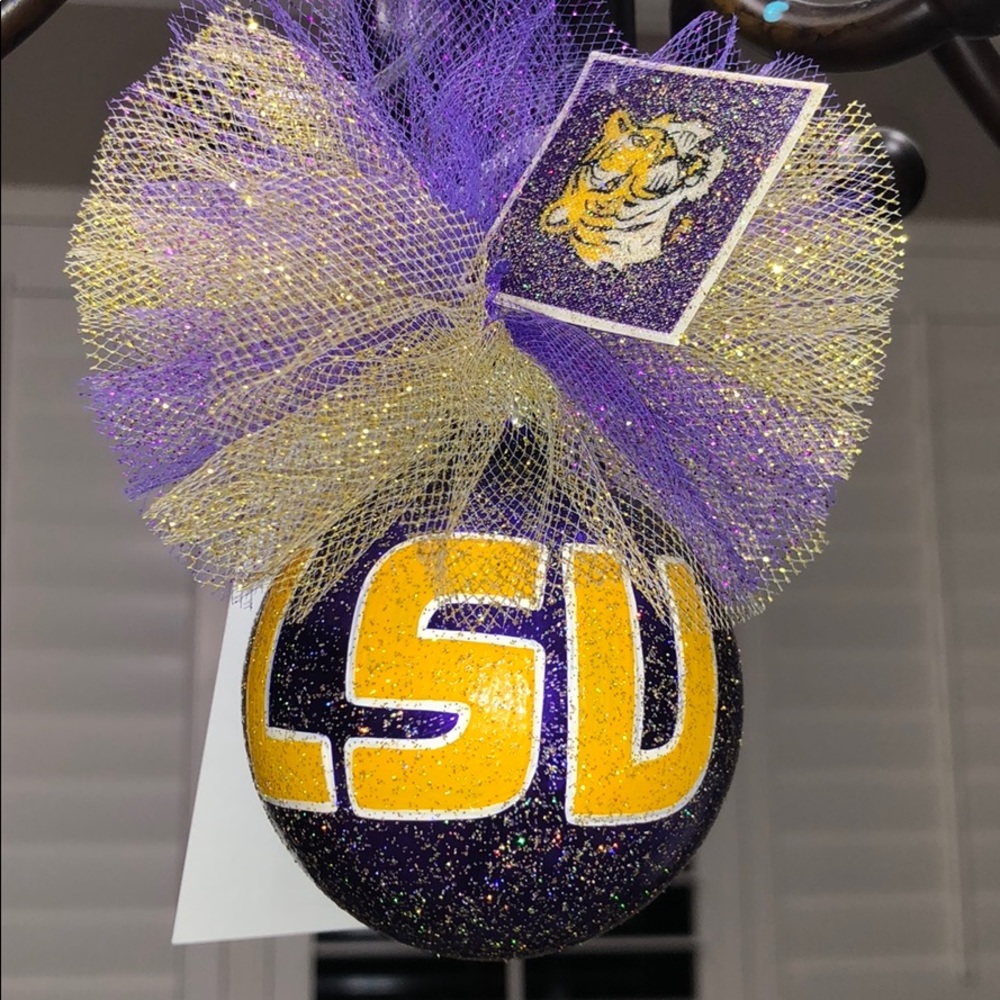 LSU Christmas Ornament